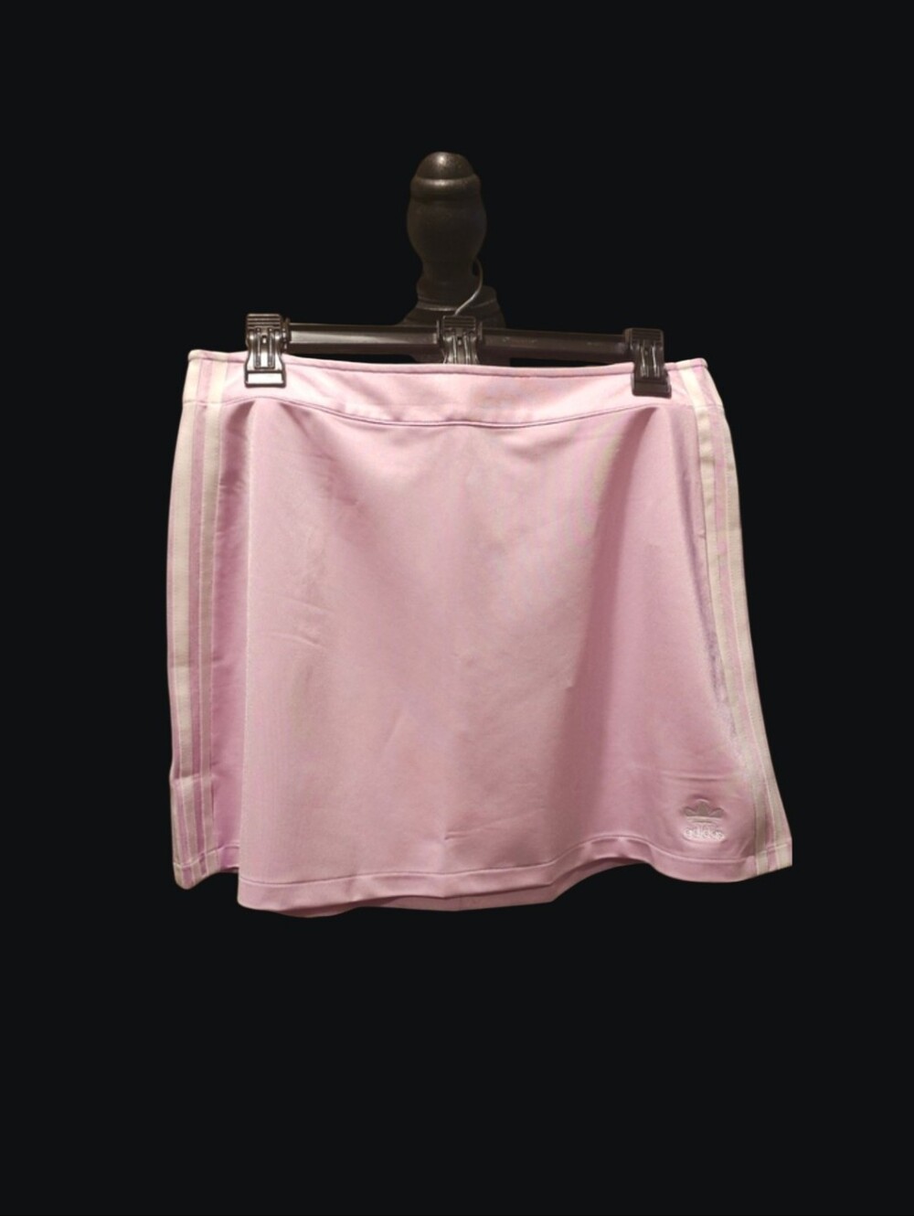Adidas Pink Athletic Skirt with White Trefoil Accent